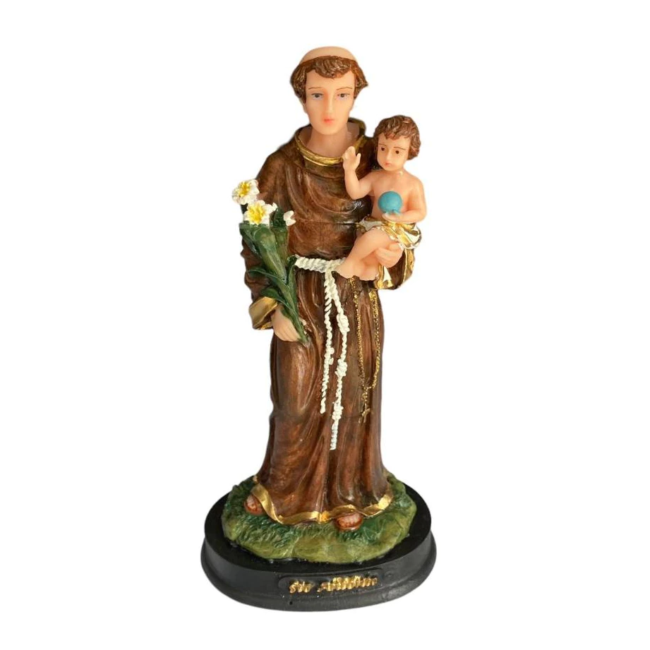 imagem de santo antonio em resina 1