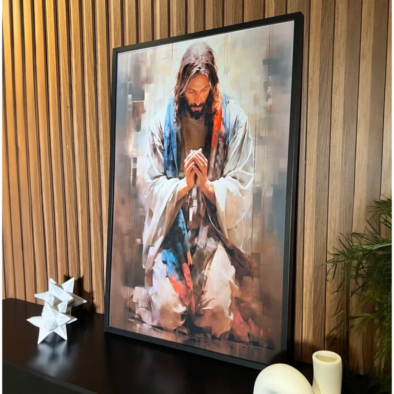 quadro jesus orando 1