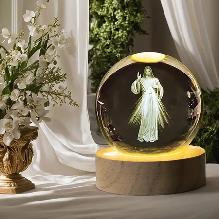 luminaria cristal 3d 12