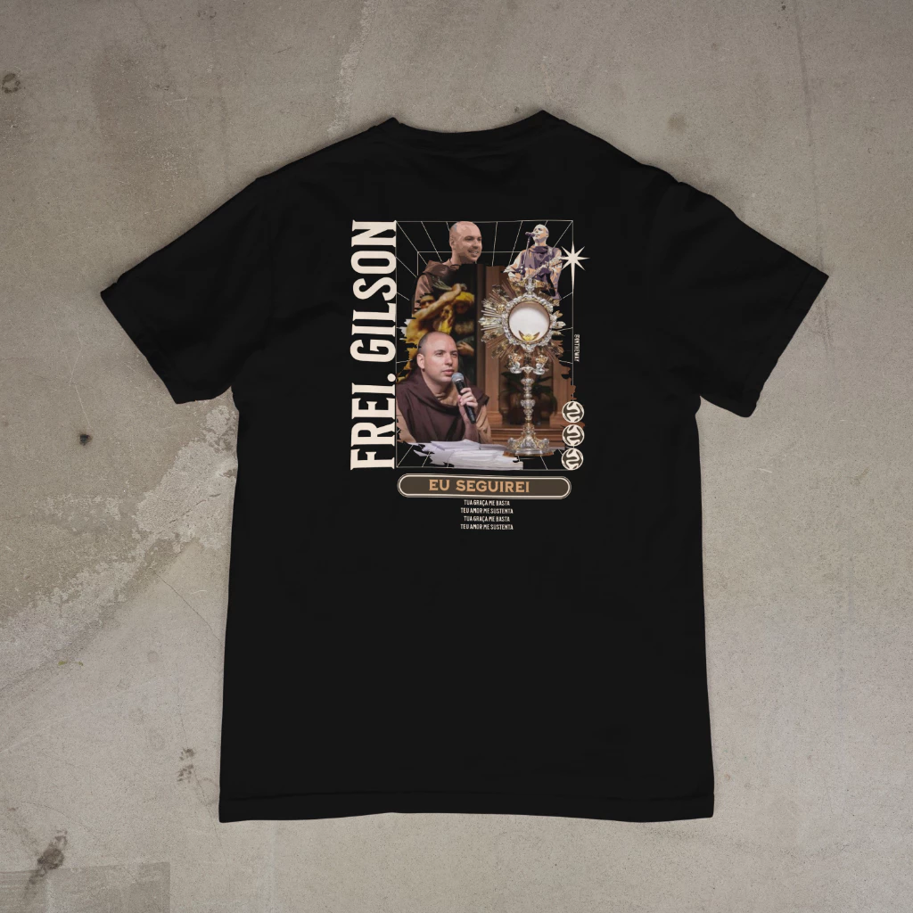 camiseta estampada frei gilson 4