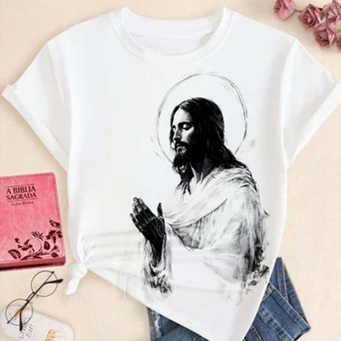 camiseta católica feminina 3