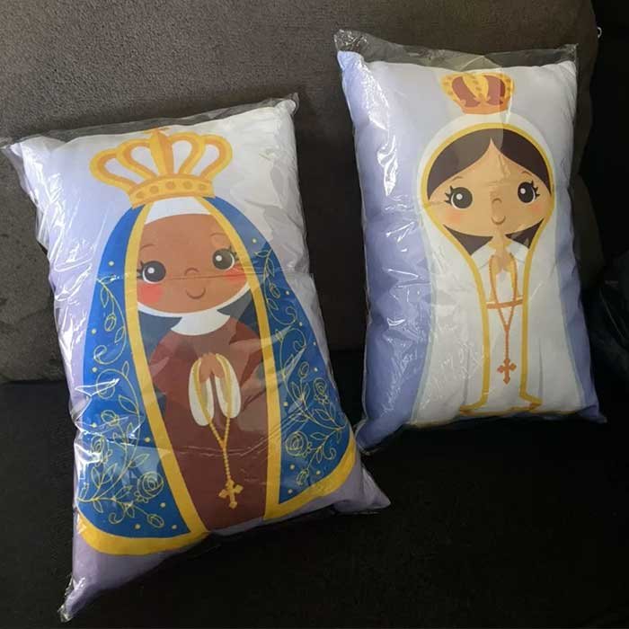 ALMOFADA NANINHA COM IMAGENS SAGRADAS 11
