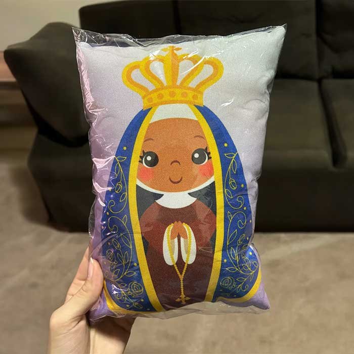 ALMOFADA NANINHA COM IMAGENS SAGRADAS 12