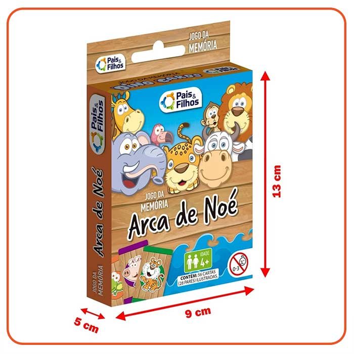 jogo da memória da arca de noé 12