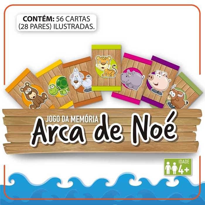 jogo da memória da arca de noé 11