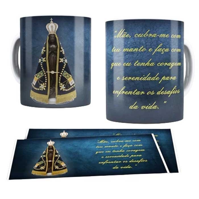caneca de nossa senhora aparecida 12