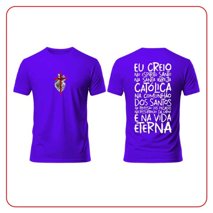 camiseta católica com o credo 15