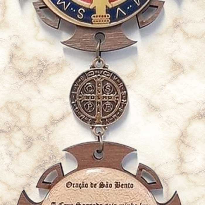 adorno de porta sao bento 3