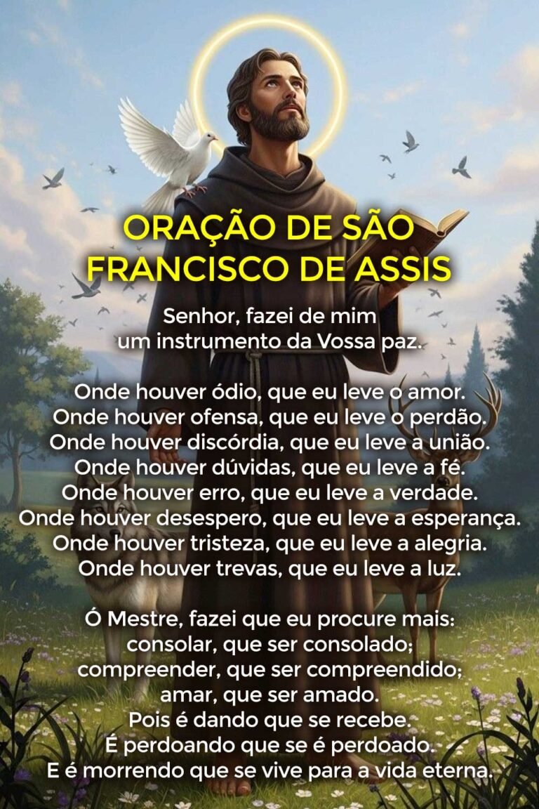 Conheça a Oração de São Francisco de Assis